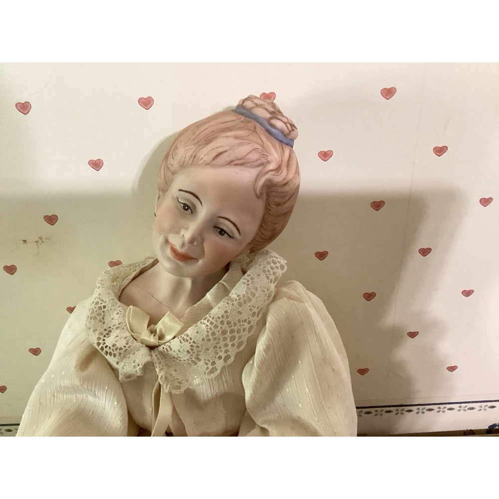 VTG Lee Middleton Mother's Love Doll Bisque Head and Hands-1983-16" Tall-As Is - Picture 2 of 5